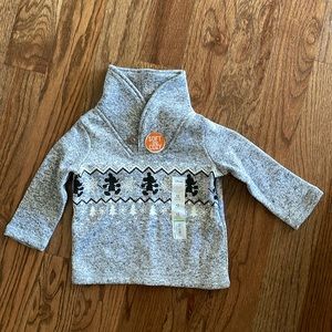 Mock-neck Mickey Mouse Sweater in 12M. New with tags.